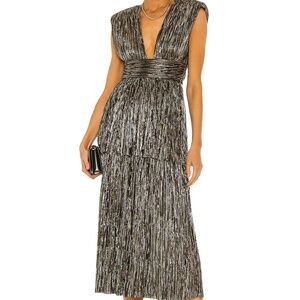 [NWT] Sabina Musayev Ophelia Dress in Black, size M